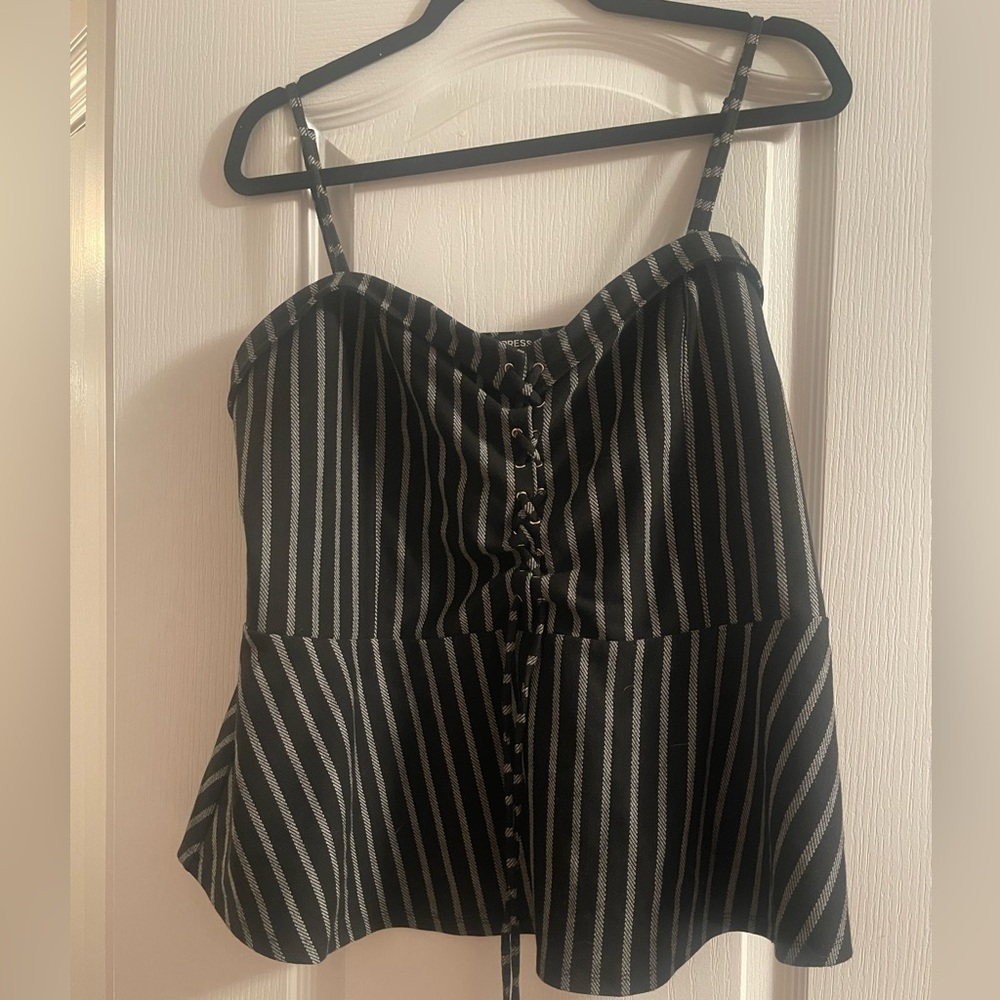 Express corset front top